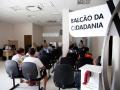 Balcão da Cidadania em atendimento