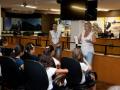 Visita dos alunos do Colégio Unificado à CVI