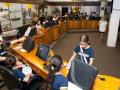 Visita dos alunos do Colégio Unificado à CVI