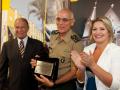 Ver. Renato Ribas Pereira, General Adhemar da Costa Machado Filho e Ver. Susi Bellini